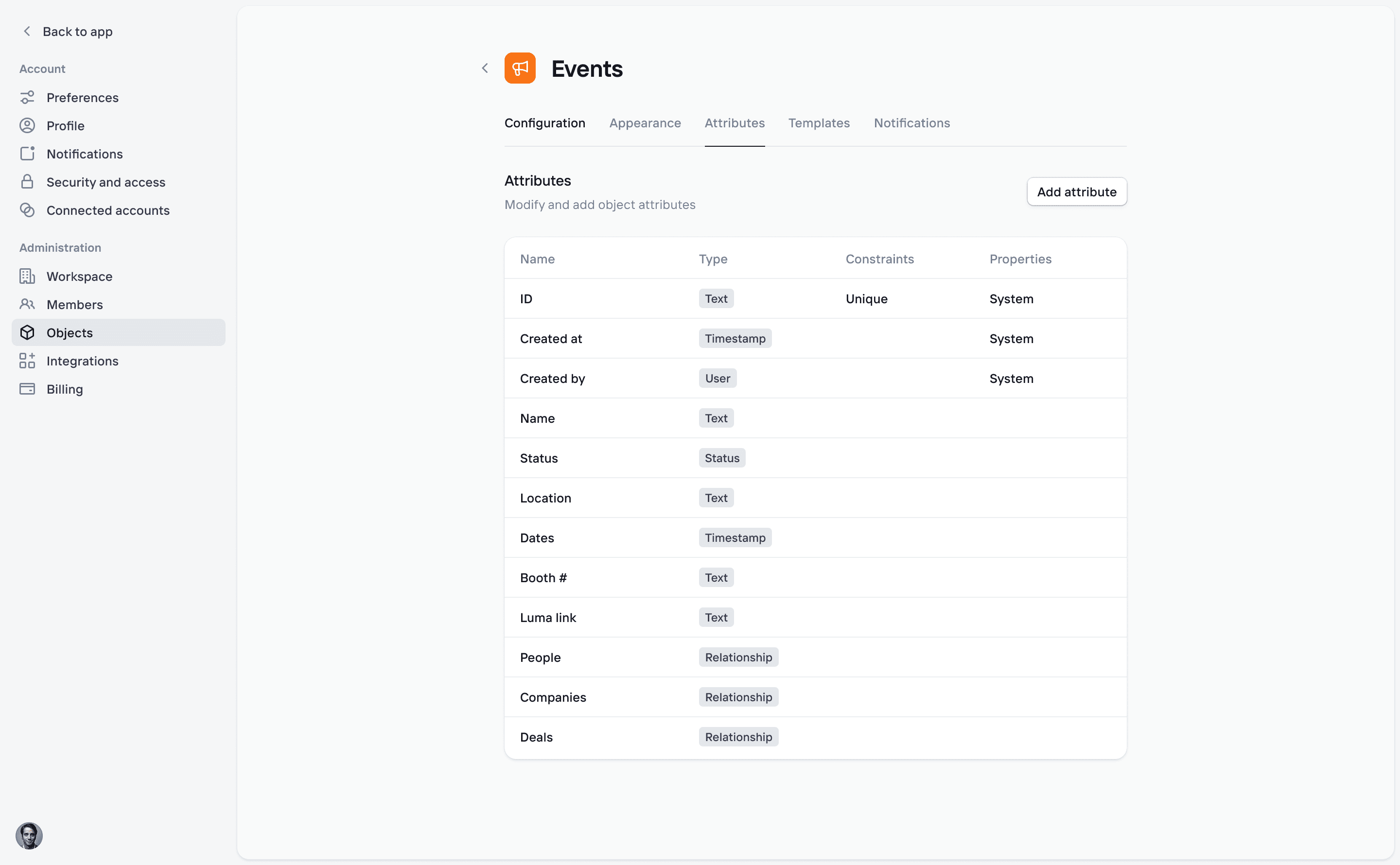 Clarify object configuration
